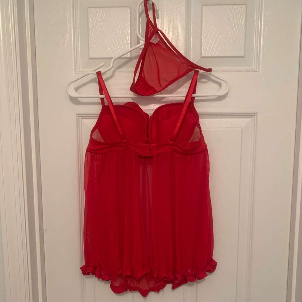 ⭐️NEVER WORN Jezebel Lace Babydoll Set - Picture 2 of 5